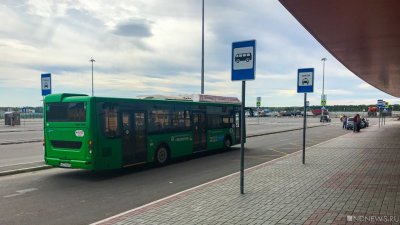 В Челябинске столкнулись два автобуса